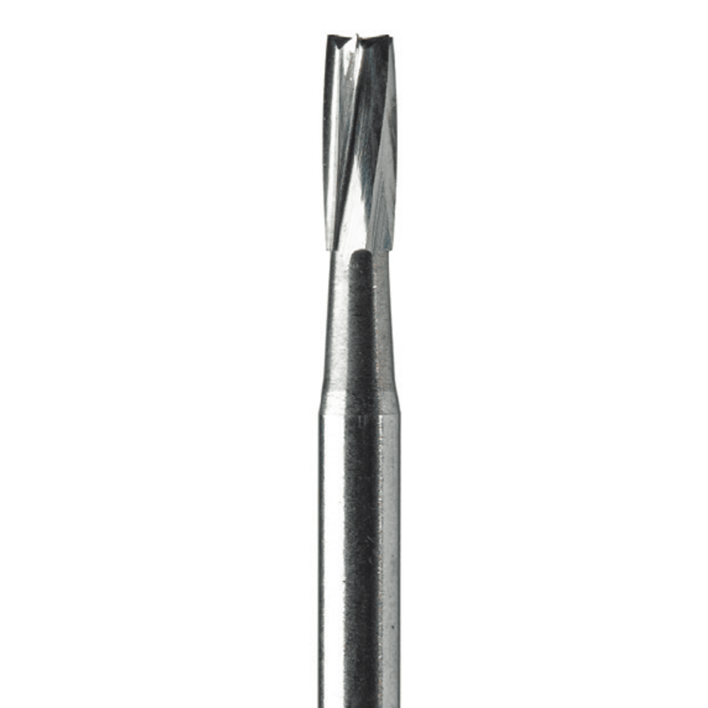 Dental Carbide Burs FG #556 – Flat Fissure Cross Cut – 100/Pack – High Speed Handpiece