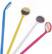 Medensco Dental Disposable Mouth Mirror -- Assorted Colour