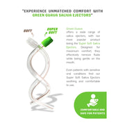 Green Guava Super Soft Suction tips / Saliva Ejector