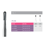 Prima Carbide Bur FG Pear