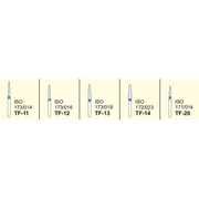 Mani Diamond Bur Taper Flat End / TF Series