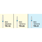 Mani Diamond Bur Taper Round End / TR Series