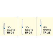 Mani Diamond Bur Taper Round End / TR Series