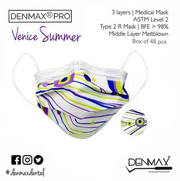 Denmax Printed 3 Ply Face Mask - 50 Pcs - Assorted