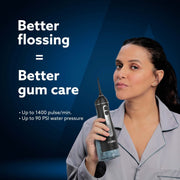 AGARO Ultra Plus Dental Flosser for teeth, Portable, Cordless & Rechargeable.