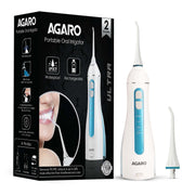 AGARO Ultra Dental Flosser for Teeth, Portable, Cordless & Rechargeable, 4 Cleaning Modes.